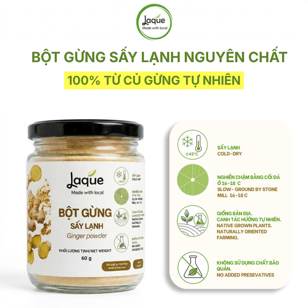 Bột gừng sấy lạnh