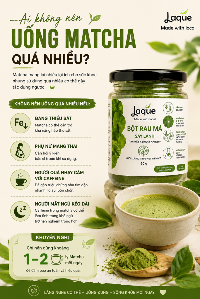 matcha thay cà phê